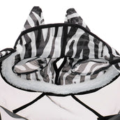 Velder Horsewear Essentials Fliegenmaske Zebra mit Ohren Schwarz/Weiß Velder Horsewear Essentials Fliegenmaske Zebra mit Ohren Schwarz/Weiß