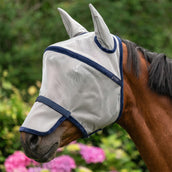 Velder Horsewear Premium Fliegenmaske Comfort Space Tan/Navy Velder Horsewear Premium Fliegenmaske Comfort Space Tan/Navy