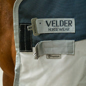 Velder Horsewear Premium Fliegendecke Rainless Summer Navy/Field Grey Velder Horsewear Premium Fliegendecke Rainless Summer Navy/Field Grey