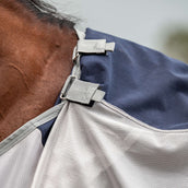 Velder Horsewear Fliegendecke Rainless Fall Navy/Pearl Silver Velder Horsewear Fliegendecke Rainless Fall Navy/Pearl Silver