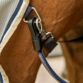 Velder Horsewear Premium Fliegendecke Waterproof-Top Navy/Pearl Silver Velder Horsewear Premium Fliegendecke Waterproof-Top Navy/Pearl Silver