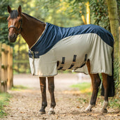 Velder Horsewear Premium Fliegendecke Waterproof-Top Navy/Pearl Silver Velder Horsewear Premium Fliegendecke Waterproof-Top Navy/Pearl Silver