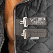 Velder Horsewear Premium Showdecke Satin Glow Black Night Velder Horsewear Premium Showdecke Satin Glow Black Night