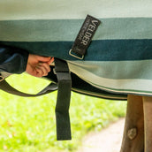 Velder Horsewear Stripe Cooler Rug Striped Night Forest Velder Horsewear Stripe Cooler Rug Striped Night Forest