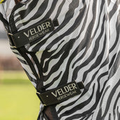 Velder Horsewear Fliegendecke mit Halsteil Zebra Schwarz/Weiß Velder Horsewear Fliegendecke mit Halsteil Zebra Schwarz/Weiß