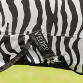 Velder Horsewear Fliegendecke mit Halsteil Zebra Schwarz/Weiß Velder Horsewear Fliegendecke mit Halsteil Zebra Schwarz/Weiß
