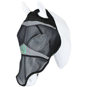 Agradi Horse Fliegenmaske Fine Mesh mit Ohrausschnitt und Nase Schwarz Agradi Horse Fliegenmaske Fine Mesh mit Ohrausschnitt und Nase Schwarz