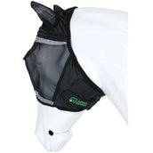 Agradi Horse Fliegenmaske Fine Mesh mit Ohren Schwarz Agradi Horse Fliegenmaske Fine Mesh mit Ohren Schwarz