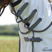 Highlander Plus by Shires Ekzemerdecke Sweet-Itch Combo Weiß/Airforce Highlander Plus by Shires Ekzemerdecke Sweet-Itch Combo Weiß/Airforce