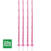 Agradi Power Weidepfahl Classic Doppel 150cm 20 Stück Rosa Agradi Power Weidepfahl Classic Doppel 150cm 20 Stück Rosa