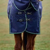 WeatherBeeta ComFiTec Plus Dynamic Turnout Detach-A-Neck 220g Navy/Forest Green WeatherBeeta ComFiTec Plus Dynamic Turnout Detach-A-Neck 220g Navy/Forest Green