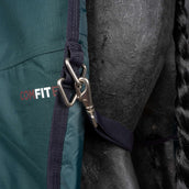 WeatherBeeta ComFiTec Plus Dynamic Turnout High Neck 220g Forest Green/Navy WeatherBeeta ComFiTec Plus Dynamic Turnout High Neck 220g Forest Green/Navy