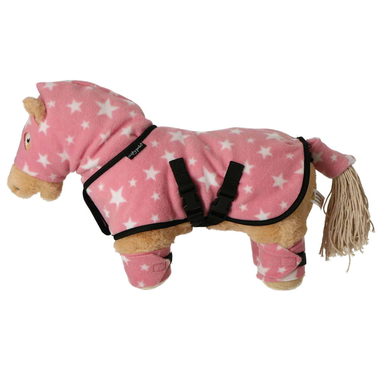 Crafty Ponies Kuscheldecken Set Rosa