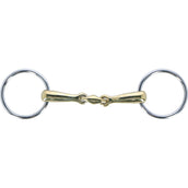 HKM Doppelt gebr. Gebiss 18 mm, Argentan, Edelstahl. HKM Doppelt gebr. Gebiss 18 mm, Argentan, Edelstahl.