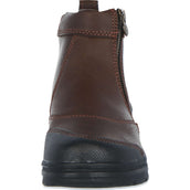 Ariat Stallschuhe Barnyard Side Zip Dunkelbraun Ariat Stallschuhe Barnyard Side Zip Dunkelbraun