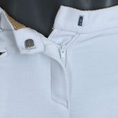 HKM Reithose Basic Belmtex Grip 3/4 Besatz Damen Weiß/Schwarz HKM Reithose Basic Belmtex Grip 3/4 Besatz Damen Weiß/Schwarz