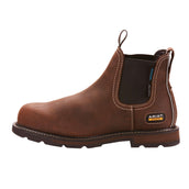 Ariat Stiefeletten Groundbreaker Chelsea Waterproof Steel Toe Herren Braun Ariat Stiefeletten Groundbreaker Chelsea Waterproof Steel Toe Herren Braun