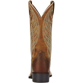 Ariat Western Round Up Wst B Powder Brown Ariat Western Round Up Wst B Powder Brown