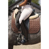 ANKY Schabracke Check Velvet XB25003 Dressur Deep Taupe ANKY Schabracke Check Velvet XB25003 Dressur Deep Taupe