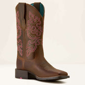 Ariat Westernstiefel Round Up Wide Square Toe Sassy Brown Ariat Westernstiefel Round Up Wide Square Toe Sassy Brown