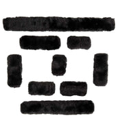 Premiere Halfterschutz Artificial Fur Set Schwarz Premiere Halfterschutz Artificial Fur Set Schwarz