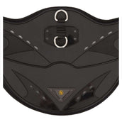 BR Sattelgurt Poly Anatomic Kurz mit Bauchlatz Schwarz BR Sattelgurt Poly Anatomic Kurz mit Bauchlatz Schwarz