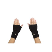 Back on Track Halbhandschuhe Fleece Paar Schwarz Back on Track Halbhandschuhe Fleece Paar Schwarz