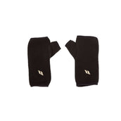 Back on Track Halbhandschuhe Fleece Paar Schwarz Back on Track Halbhandschuhe Fleece Paar Schwarz