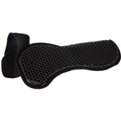 BR Gelpad Hexagonal Microfaser Widerristfrei Schwarz/Schwarz BR Gelpad Hexagonal Microfaser Widerristfrei Schwarz/Schwarz