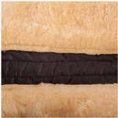 BR Sattelunterlage mit herrausnehmbarem Kissen Sheepskin Schwarz/Naturell BR Sattelunterlage mit herrausnehmbarem Kissen Sheepskin Schwarz/Naturell
