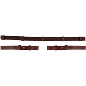 BR Gurtzügel mit Zaumhaken Tobacco/gold BR Gurtzügel mit Zaumhaken Tobacco/gold