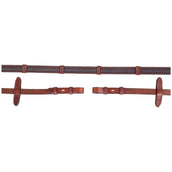 BR Zügel Leinen 19mm Anti-Slip E Verschluss Tobacco BR Zügel Leinen 19mm Anti-Slip E Verschluss Tobacco