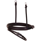 BR englisch kombi Reithalfter Anatomic Schwarz/Silber BR englisch kombi Reithalfter Anatomic Schwarz/Silber