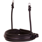 BR Nasenriemen Kandare Breit Backenstücke Schwarz/Silber BR Nasenriemen Kandare Breit Backenstücke Schwarz/Silber