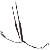 BR Vorderzeug Taunton Elastisch mit Martingal Schwarz/Silber BR Vorderzeug Taunton Elastisch mit Martingal Schwarz/Silber