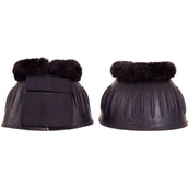 Premiere Hufglocken Gummi mit Fleecerand Schwarz Premiere Hufglocken Gummi mit Fleecerand Schwarz
