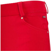 Premiere Reithose Iris II Kids Kniebesatz Rot Premiere Reithose Iris II Kids Kniebesatz Rot