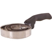 Premiere Striegel Soft Grip mit 4 Edelstahl Blättern Schwarz Premiere Striegel Soft Grip mit 4 Edelstahl Blättern Schwarz