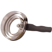 Agradi Schweißmesser Metall Spiralform mit Plastik Grip Schwarz Agradi Schweißmesser Metall Spiralform mit Plastik Grip Schwarz