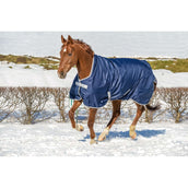 Bucas Freedom Turnout High Neck 150g Navy/Silber Bucas Freedom Turnout High Neck 150g Navy/Silber