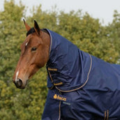 Bucas Halsstück Irish Turnout Combi Neck 300g Navy/Gold Bucas Halsstück Irish Turnout Combi Neck 300g Navy/Gold