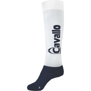 Cavallo Socken CavalSimo C Weiß/Dunkelblau Cavallo Socken CavalSimo C Weiß/Dunkelblau