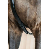 Dyon Brustgeschirr 5 points New English mit Gummizug Schwarz Dyon Brustgeschirr 5 points New English mit Gummizug Schwarz