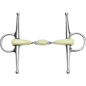 Feeling Knebeltrense Flexi Doppeltgebrochen Massiv 19mm Feeling Knebeltrense Flexi Doppeltgebrochen Massiv 19mm