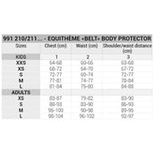 EQUITHÈME Sicherheitsweste Belt Schwarz EQUITHÈME Sicherheitsweste Belt Schwarz