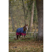 EQUITHÈME Outdoordecke Tyrex 1200D 450g Navy/Bordeaux EQUITHÈME Outdoordecke Tyrex 1200D 450g Navy/Bordeaux