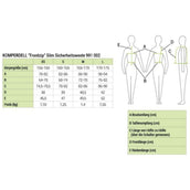 Komperdell Sicherheitsweste Frontzip Slim Schwarz Komperdell Sicherheitsweste Frontzip Slim Schwarz