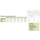 Komperdell Rückenprotector Flexfit Lady Schwarz/Blau Komperdell Rückenprotector Flexfit Lady Schwarz/Blau