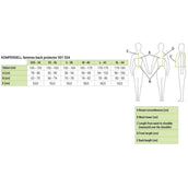 Komperdell Rückenprotector Flexfit Lady Schwarz/Koralle Komperdell Rückenprotector Flexfit Lady Schwarz/Koralle