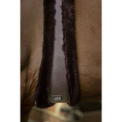 Norton Sattelgurt XTR mit Kunstschaffell Havanna Norton Sattelgurt XTR mit Kunstschaffell Havanna